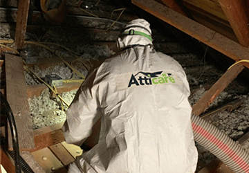 Attic cleaning 